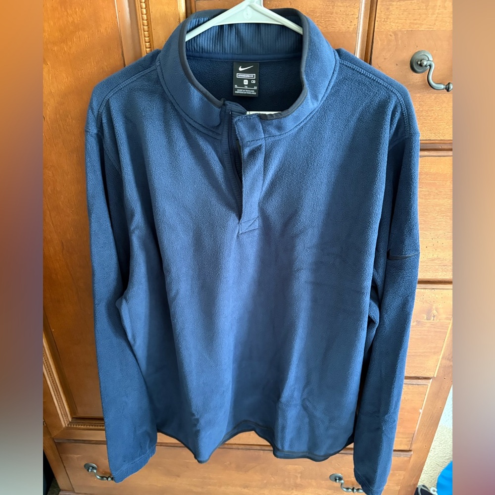 Nike men’s golf fleece quarter zip pullover
